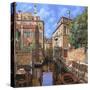 Luce a Venezia-Guido Borelli-Stretched Canvas