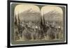 Lucerne and Mount Pilatus, Switzerland, 1903-Underwood & Underwood-Framed Giclee Print