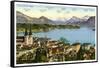 Lucerne and the Alps, Switzerland, 20th Century-null-Framed Stretched Canvas