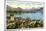 Lucerne and the Alps, Switzerland, 20th Century-null-Mounted Giclee Print