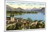 Lucerne and the Alps, Switzerland, 20th Century-null-Mounted Giclee Print