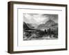 Lucerne, Central Switzerland, 19th Century-John Cousen-Framed Giclee Print