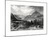 Lucerne, Central Switzerland, 19th Century-John Cousen-Mounted Giclee Print