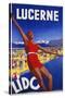 Lucerne Lido, c.1930-null-Stretched Canvas