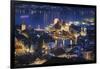 Lucerne Old Town Night Scenic, Switzerland-George Oze-Framed Photographic Print