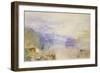 Lucerne, Sunset-J. M. W. Turner-Framed Giclee Print