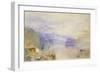 Lucerne, Sunset-J. M. W. Turner-Framed Giclee Print