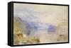 Lucerne, Sunset-J. M. W. Turner-Framed Stretched Canvas