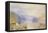 Lucerne, Sunset-J. M. W. Turner-Framed Stretched Canvas