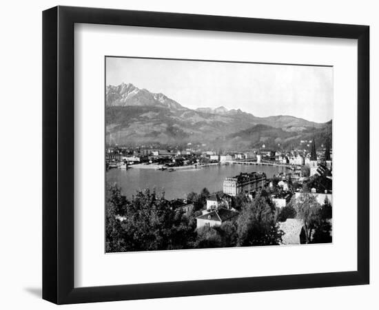 Lucerne, Switzerland, 1893-John L Stoddard-Framed Giclee Print