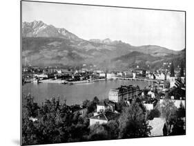 Lucerne, Switzerland, 1893-John L Stoddard-Mounted Giclee Print