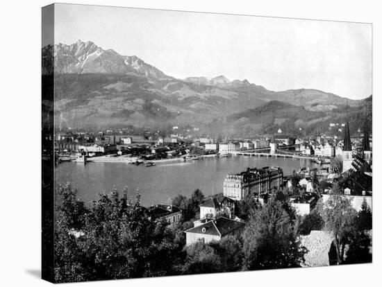 Lucerne, Switzerland, 1893-John L Stoddard-Stretched Canvas