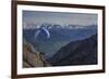 Lucerne, Switzerland. Paragliding off Mt. Pilatus.-Michele Niles-Framed Photographic Print