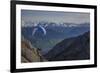 Lucerne, Switzerland. Paragliding off Mt. Pilatus.-Michele Niles-Framed Photographic Print