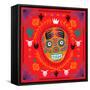 Lucha Libre IV-Laura Marr-Framed Stretched Canvas