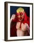 Luchador Portrait-sumnersgraphicsinc-Framed Photographic Print