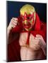 Luchador Portrait-sumnersgraphicsinc-Mounted Photographic Print