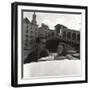 Lucia Bosè and Luis Miguel Dominguin Are on a Boat in Venice-null-Framed Photographic Print