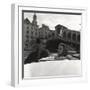 Lucia Bosè and Luis Miguel Dominguin Are on a Boat in Venice-null-Framed Photographic Print