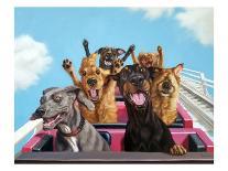 Dog Gone Funny-Lucia Heffernan-Art Print