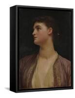 Lucia-Frederic Leighton-Framed Stretched Canvas