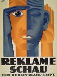 Reklameschau', Poster for the Berlin Advertising Exhibition, 1929-Lucian Bernhard-Framed Giclee Print