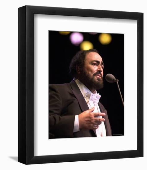 Luciano Pavarotti-null-Framed Photo