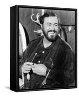 Luciano Pavarotti-null-Framed Stretched Canvas