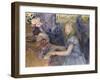 Lucie Leon at the Piano, 1892-Berthe Morisot-Framed Giclee Print