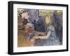 Lucie Leon at the Piano, 1892-Berthe Morisot-Framed Giclee Print
