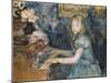 Lucie Leon at the Piano, C.1892-Berthe Morisot-Mounted Giclee Print