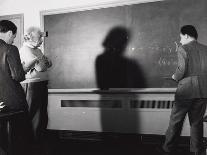 Albert Einstein at Princeton, 1940-Lucien Aigner-Photographic Print