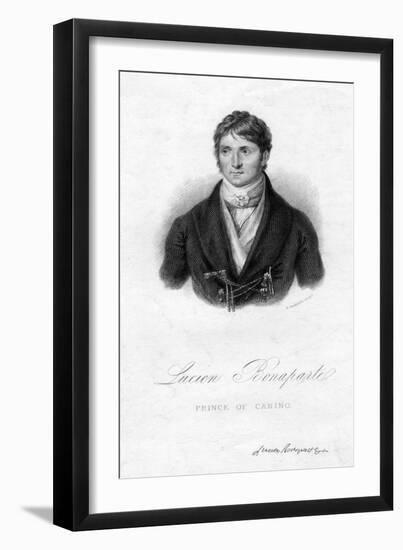 Lucien Bonaparte, Prince of Canino, 19th Century-W Greatbatch-Framed Giclee Print
