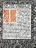 'Eragny Press: Opening Page of Coleridge's Christabel', 1895-1914-Lucien Pissaro-Giclee Print