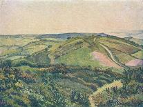 'View from the Hill, Fishpond', c1913-Lucien Pissaro-Giclee Print