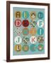 Lucien's Alphabet I-Chariklia Zarris-Framed Art Print