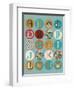 Lucien's Alphabet I-Chariklia Zarris-Framed Art Print