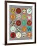 Lucien's Alphabet II-Chariklia Zarris-Framed Art Print