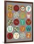 Lucien's Alphabet II-Chariklia Zarris-Framed Art Print