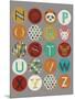 Lucien's Alphabet II-Chariklia Zarris-Mounted Art Print