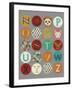 Lucien's Alphabet II-Chariklia Zarris-Framed Art Print