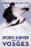 Sports d'Hiver dans les Vosges-Lucien Serre-Stretched Canvas