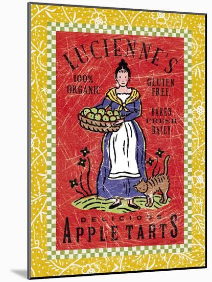 Lucienne's Apple Tarts-Sudi Mccollum-Mounted Art Print
