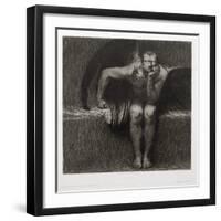 Lucifer, 1892-Franz von Stuck-Framed Premium Giclee Print