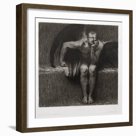 Lucifer, 1892-Franz von Stuck-Framed Giclee Print