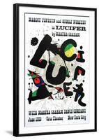 Lucifer-Joan Miro-Framed Art Print
