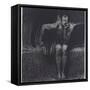 Lucifer-Franz von Stuck-Framed Stretched Canvas