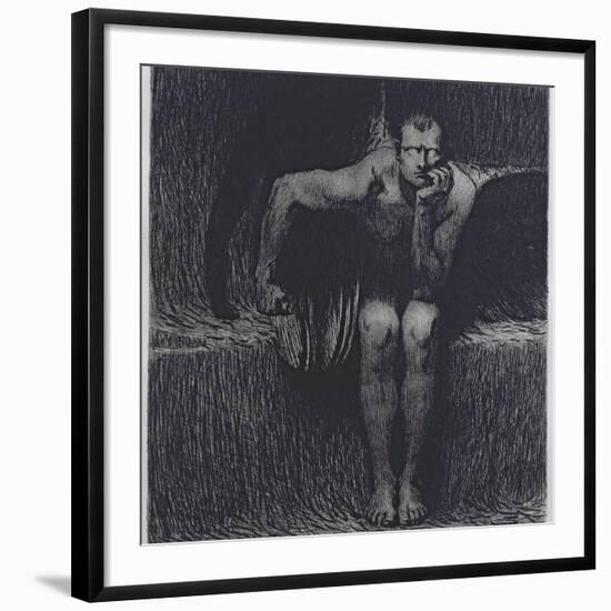 Lucifer-Franz von Stuck-Framed Giclee Print