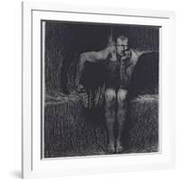 Lucifer-Franz von Stuck-Framed Giclee Print