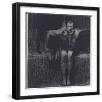 Lucifer-Franz von Stuck-Framed Giclee Print